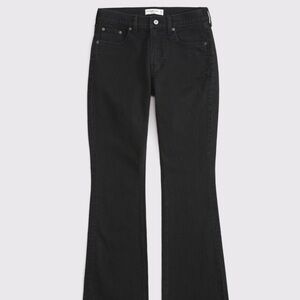 Abercrombie & Fitch Black Flare Pants